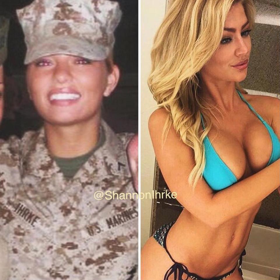 Worlds Sexiest Marine A Hot Military Drops Off And Becomes Cover Girl