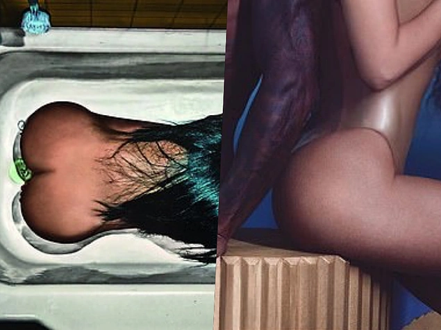 One commented: 'Crazy how they photoshopped your fake butt to make it smaller. What an oxymoron'