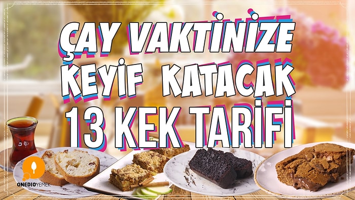 Çay Saatinde Evinizi Misler Gibi Kokutacak Birbirinden Enfes 13 Kek Tarifi😍