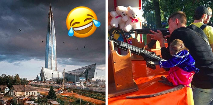 Самая нелепая и странная подборка фото из серии "Однажды в России"