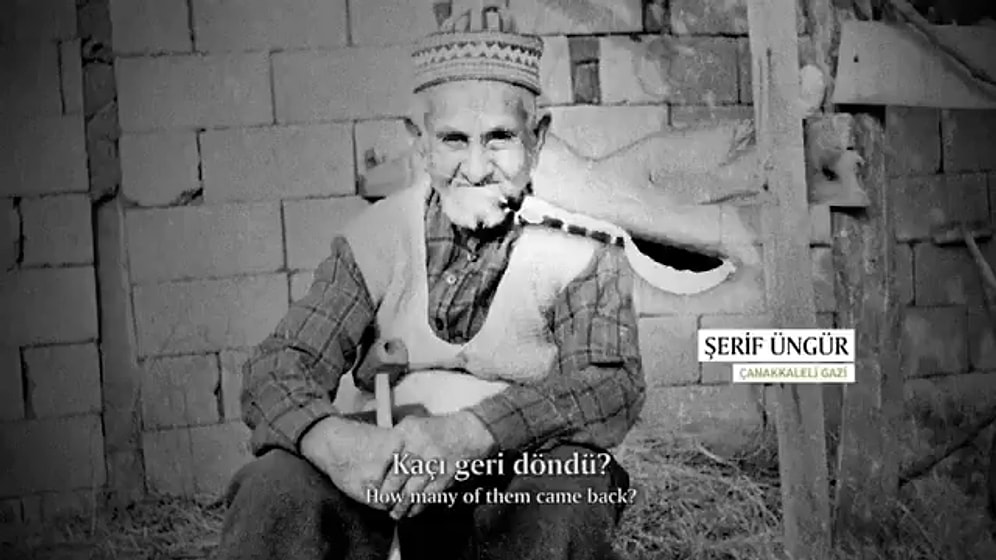 Çanakkale Gazisi Şerif Üngür'e Sorulan Soru: Mustafa Kemal'i Gördün Mü Hiç?
