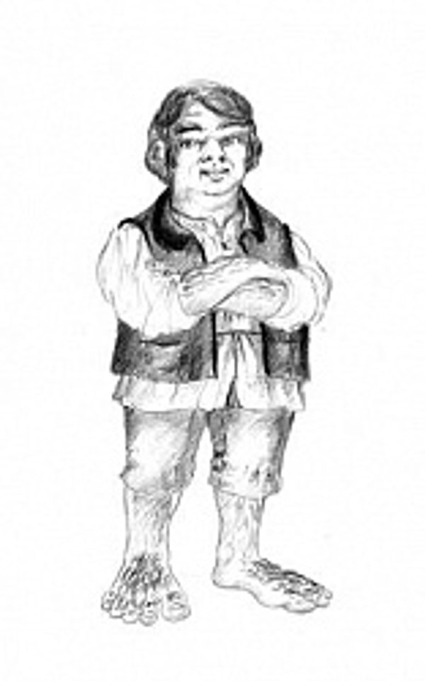 1. Узнаете это сказочное существо? :)