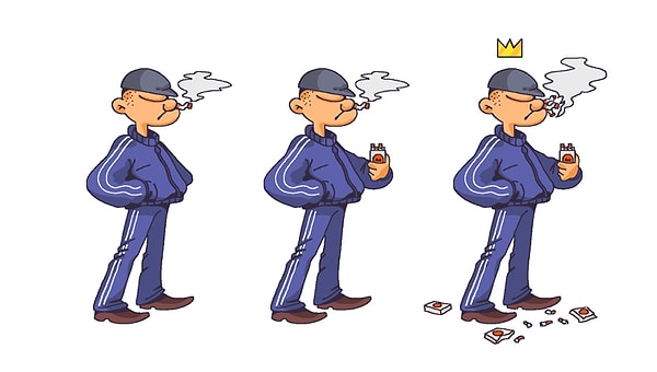 6. Дать прикурить сигаретку