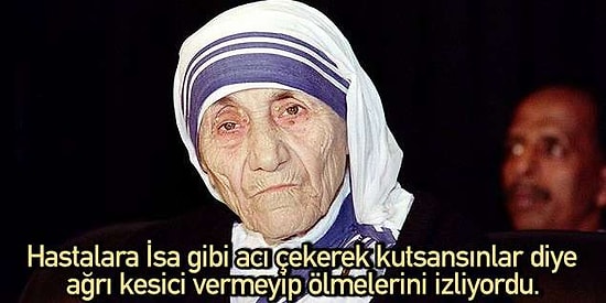 Yapılan Bağışlar Halen Kayıp: İyilik Timsali Rahibe Teresa Aslında Kötülüğün Vücut Bulmuş Hali miydi?