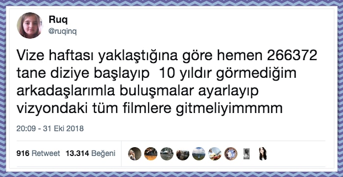 Kapıya Dayanan Vize Döneminin Sıkıntısını Mizahla Atmaya Çalışan 15 Öğrenci Arkadaşımız