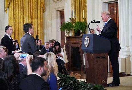 Sorduğu Sorular Trump'ı Sinirlendirmişti: Beyaz Saray, CNN Muhabirinin Akreditasyonunu Askıya Aldı