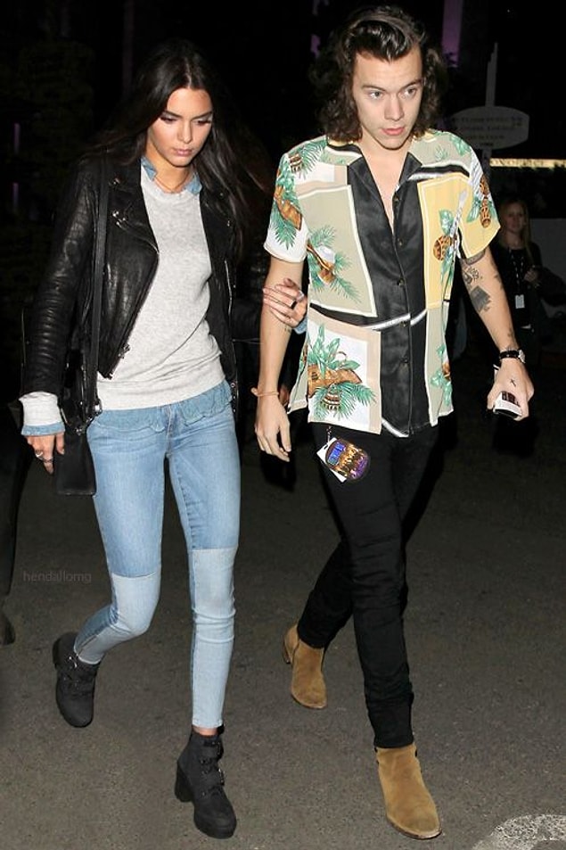 7. Kendall Jenner ve Harry Styles arasında yeniden bir şeyler başlayacak.
