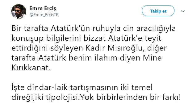 Kırıkkanat'ın açıklamaları sosyal medyaya tartışmalara neden oldu. Öne çıkan bazı yorumlar şöyle 👇