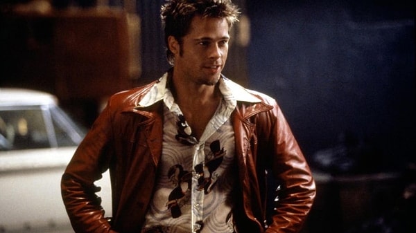 9. В каком фильме появился такой Брэд Питт?