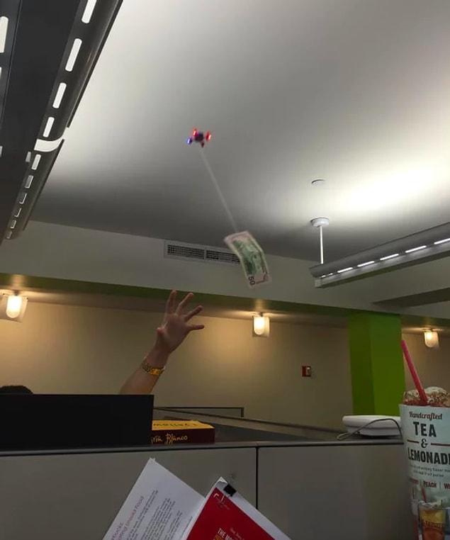 11. This coworker who found a creative way to transfer money: