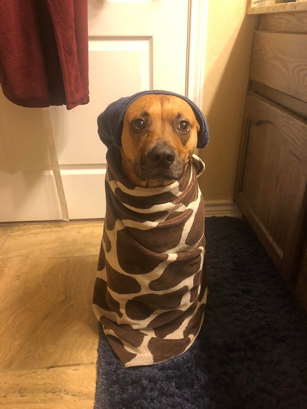 4. После душа :)