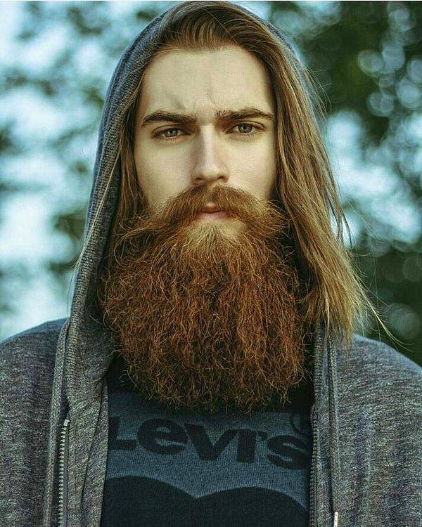 2. Çok uzun sakal bırakmak.
