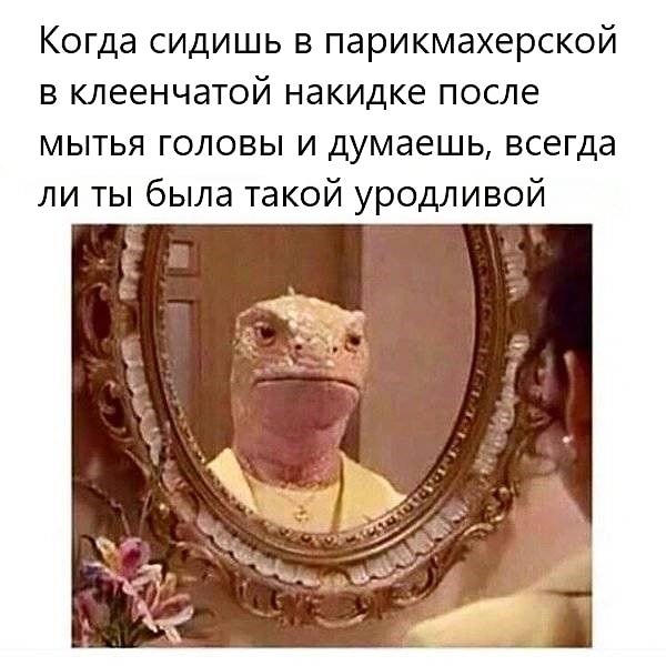 1. При каждом походе в парикмахерскую