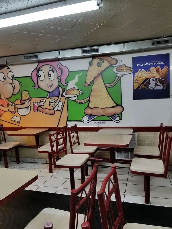 23. Пицца подает саму себя. Нелегко ей, наверное, живется