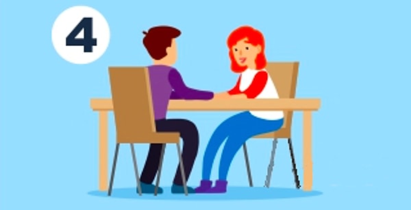 Если вы не хотите сидеть за столиком №4