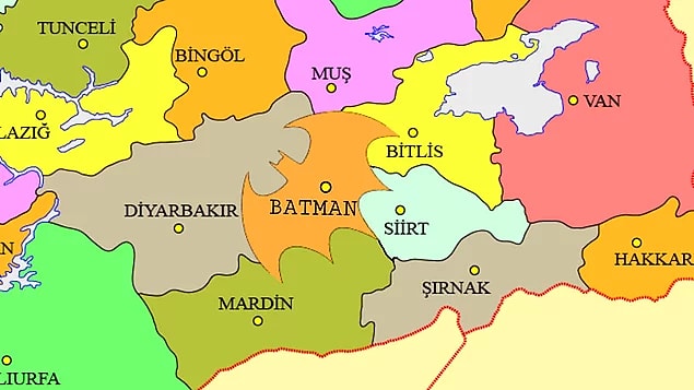 17. Change.org'da açılan "Batman ilinin sınırları değiştirilsin" kampanyası