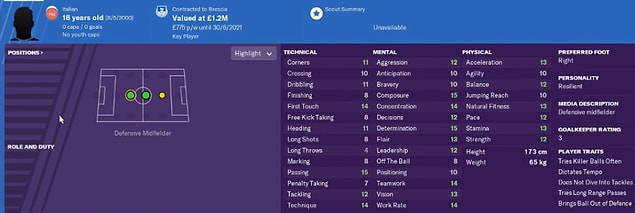 Sandro Tonali - Orta Saha - Brescia