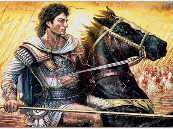 2. Этому великому военачальнику удалось буквально перекроить карту миру, завоевав Египет, Сирию, Персию, Малую и Среднюю Азию.