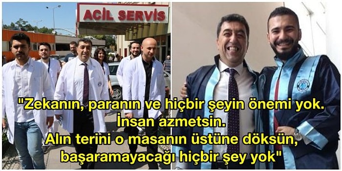 Fırıncılıktan Doktorluğa! 53 Yaşında Tıp Fakültesini Bitirip Doktor Olan Ercüment Abi'nin Azimli Hikayesi