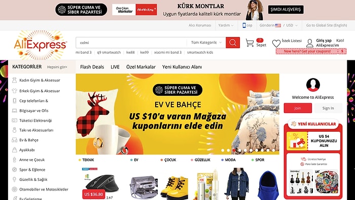 Türkçe Aliexpress Rehberi: Alışveriş Yapmak, Kargo Takip, Güvenli mi, Kuponlar