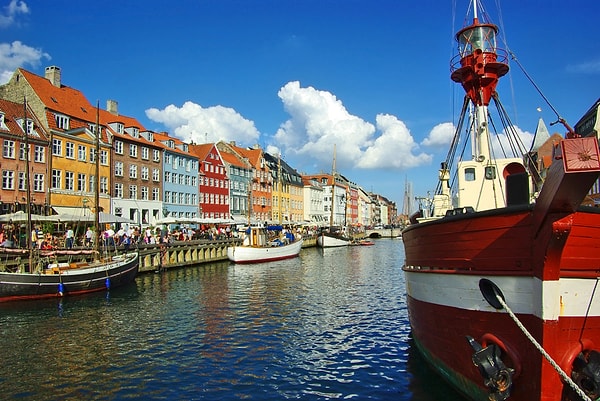 6. Где находится Копенгаген?