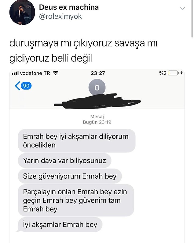 6. Acı yok avukat.