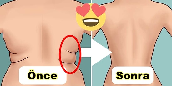 Sırt Yağlarından Kurtulup Kaslı Kanatlara Sahip Olmak İçin Uygulayabileceğiniz 10 Basit Egzersiz