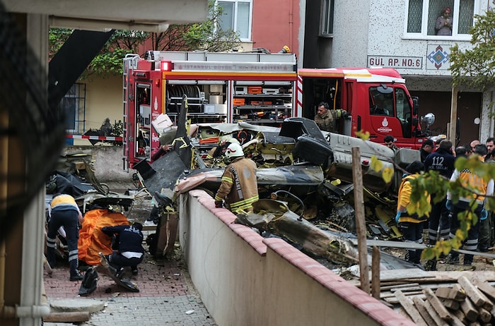 İstanbul Sancaktepe'de Askeri Helikopter Düştü: 4 Asker Şehit