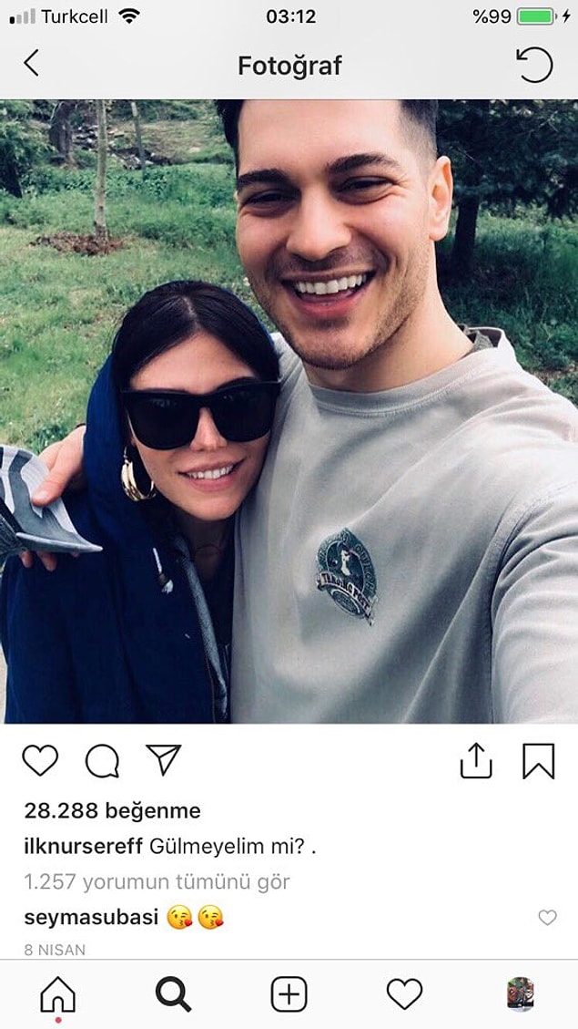 Ve dedikodulara göre aylar önce Şeyma Subaşı ve Çağatay Ulusoy bir mekanda eğlenip sonra birlikte eve gitmişler...
