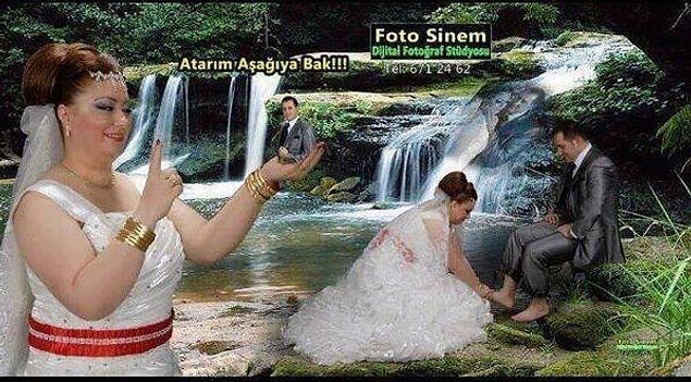 4. Yeni evlilerin tatlı telaşı...