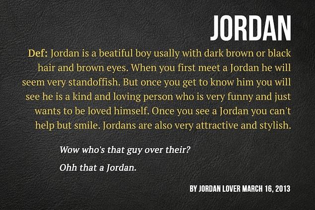 14. Jordan