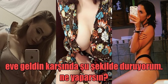 Twitter'da Virüs Gibi Yayılan Akım: Eve Geldin Karşında Şu Şekilde Duruyorum Ne Yaparsın?