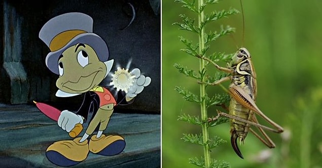 9. Jiminy Cricket – “Pinocchio” / Cricket