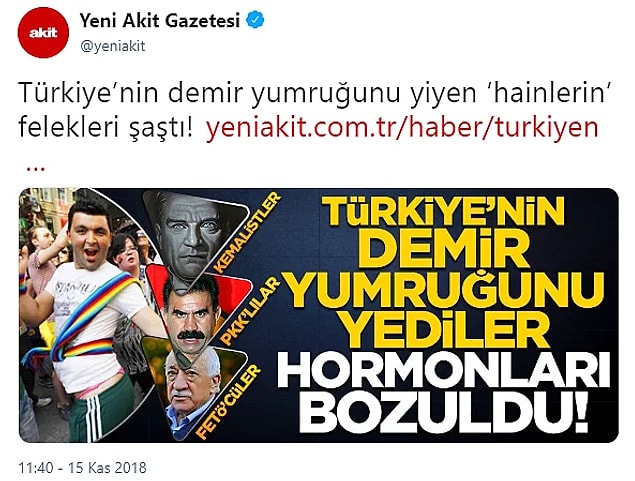 7. Saygısızlığı yeni bir iletişim yöntemi olarak kullanmaya başladık, Türkiye Cumhuriyeti'nin kurucusunu teröristlerle yan yana getirdik, milli hatıralarımıza bile sahip çıkamadık.