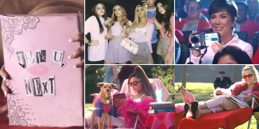Ariana Grande'nin Popüler Kültür Göndermeleriyle Dolu Eğlenceli Yeni Klibi "Thank U, Next"