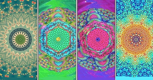 Итак, выберите одну из четырёх мандал: