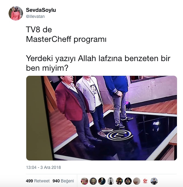 Yarışmanın logosu olan ve tüm dünyadaki formatlarda kullanılan logoyla ilgili Twitter'da ilginç bir iddia ortaya atıldı, logo Allah lafzına benzetildi.