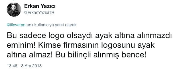 Tepkiler çığ gibi büyüdü.