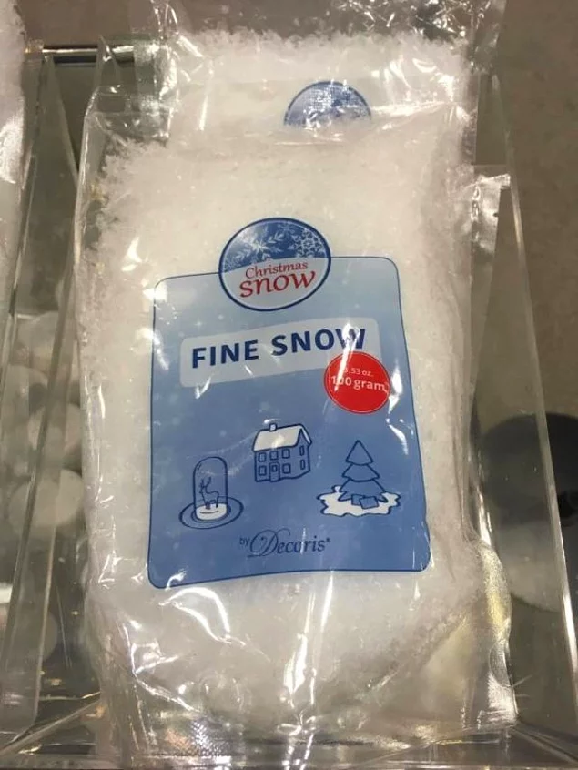 Fine snow!