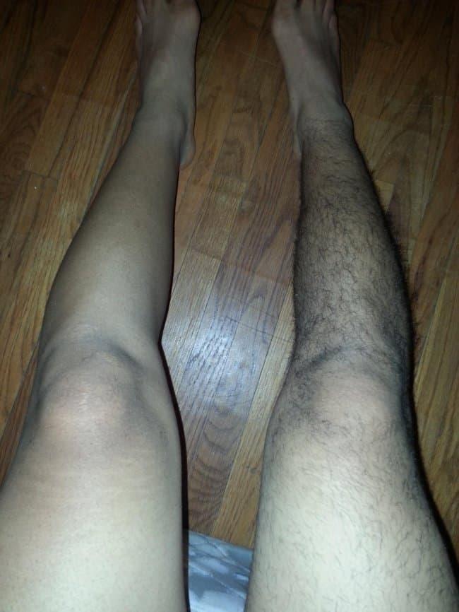 Зачем брить ноги. Мужские ноги. Мужчина с бритыми ногами.