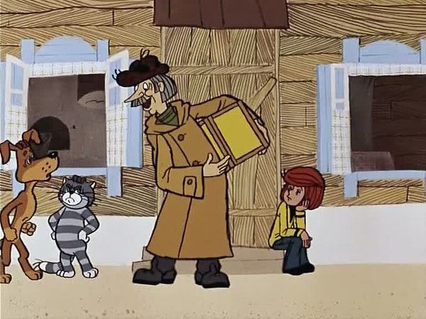 12. Что, согласно словам почтальона Печкина, украшает стол?