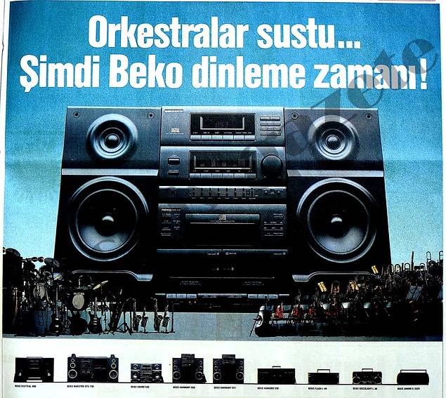11. Şu kabinli müzik setlerinin, salonun en güzel yerinde durduğu yılları çok iyi biliriz.