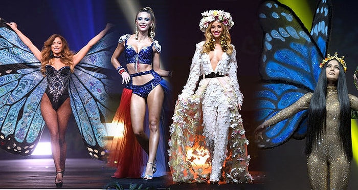 Есть на что посмотреть: Самые запоминающиеся национальные костюмы на показе конкурса "Мисс Вселенная-2018"