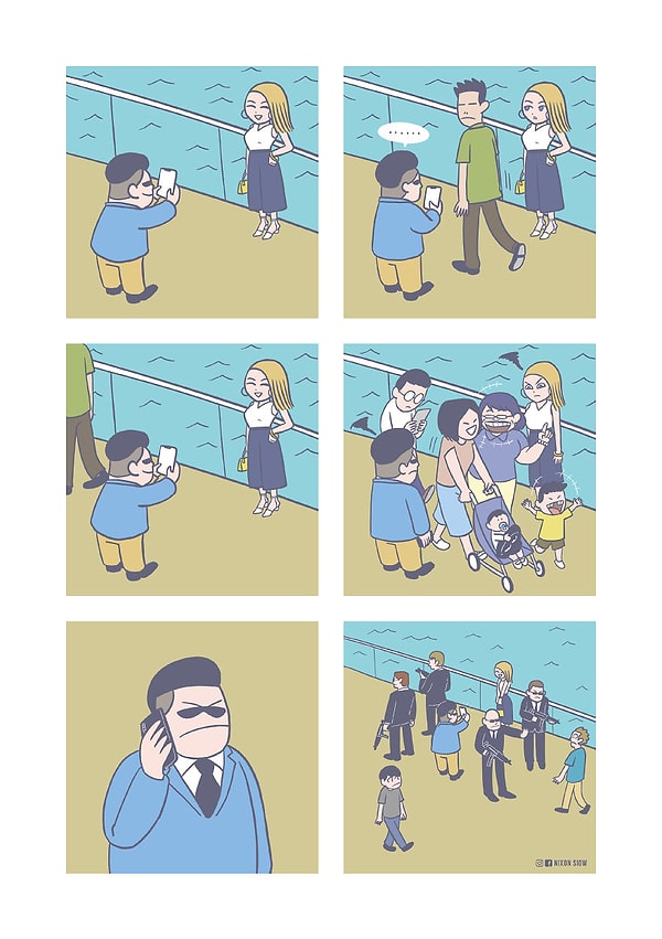 2. Надоедливые прохожие