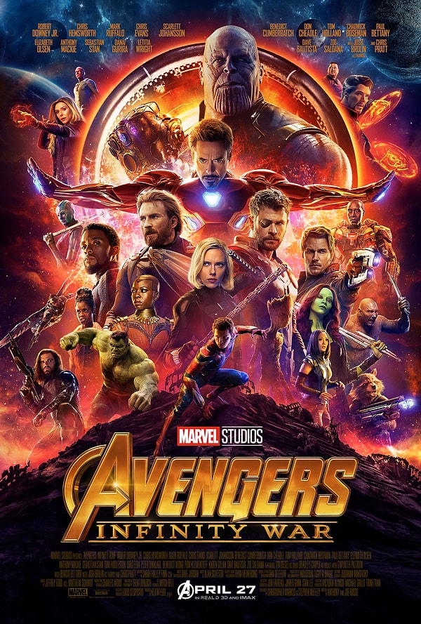 14. Avengers: Infinity War (2018)