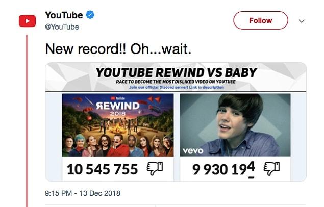 Even they vowed to make it most disliked video on YouTube and they DID!