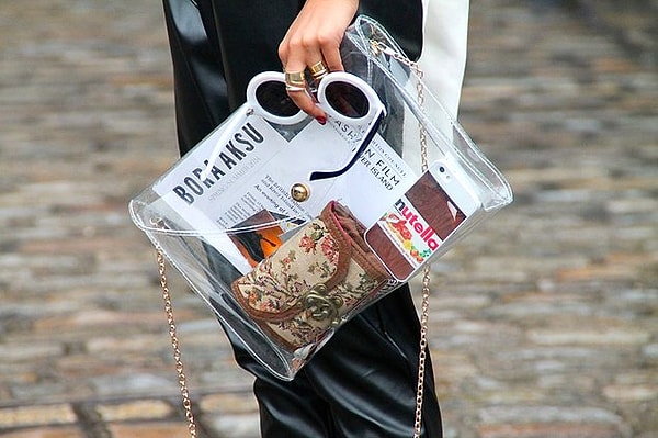 4. Прозрачные сумки