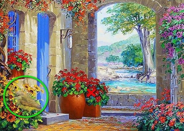 Да вот же она!