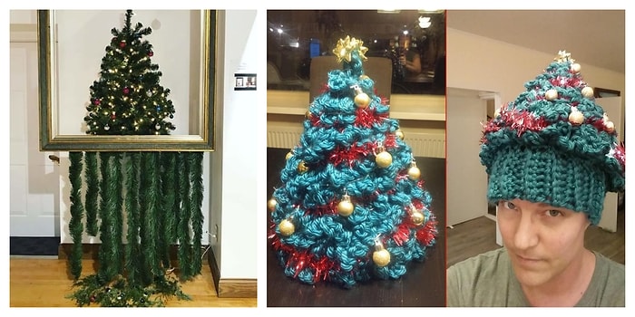 23 необычные новогодние ёлки, оригинальному дизайну которых можно только позавидовать