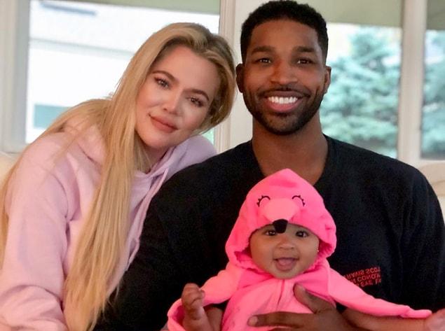 But Khloe was already in a relationship with Tristan Thompson and they welcomed their daughter True.